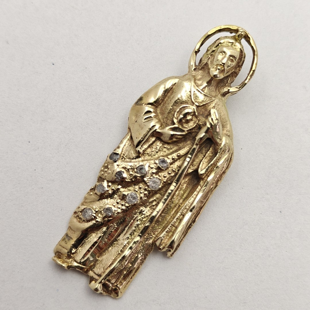 MEDALLA RELIGIOSA ORO 14 K 9,70 GRMS (SEMINUEVO)