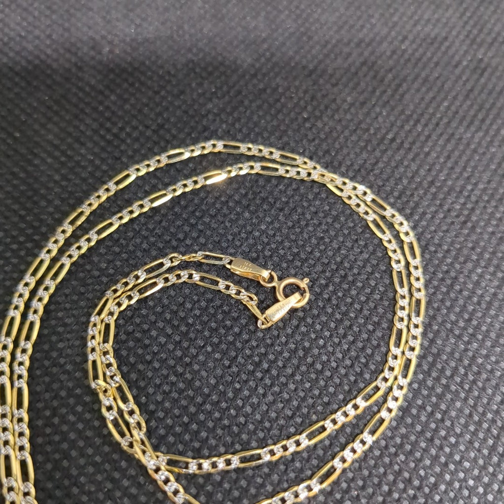 CADENAS CARTIER 3 1 DIAMANTADA ORO 14K 3 (NUEVO)