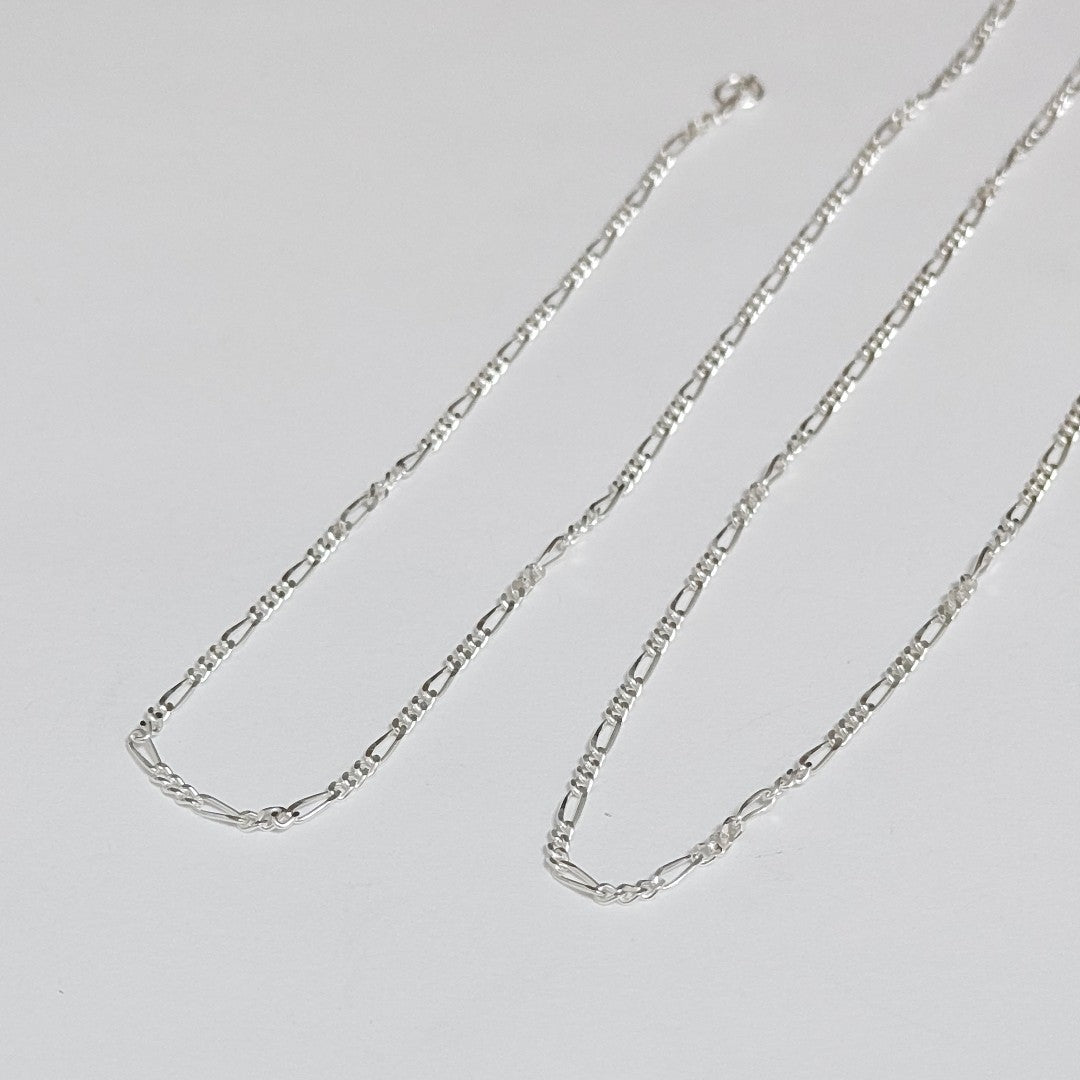 CADENA TEJIDO 3X1 PLATA .925 55 CM 2.2 GR (NUEVO)