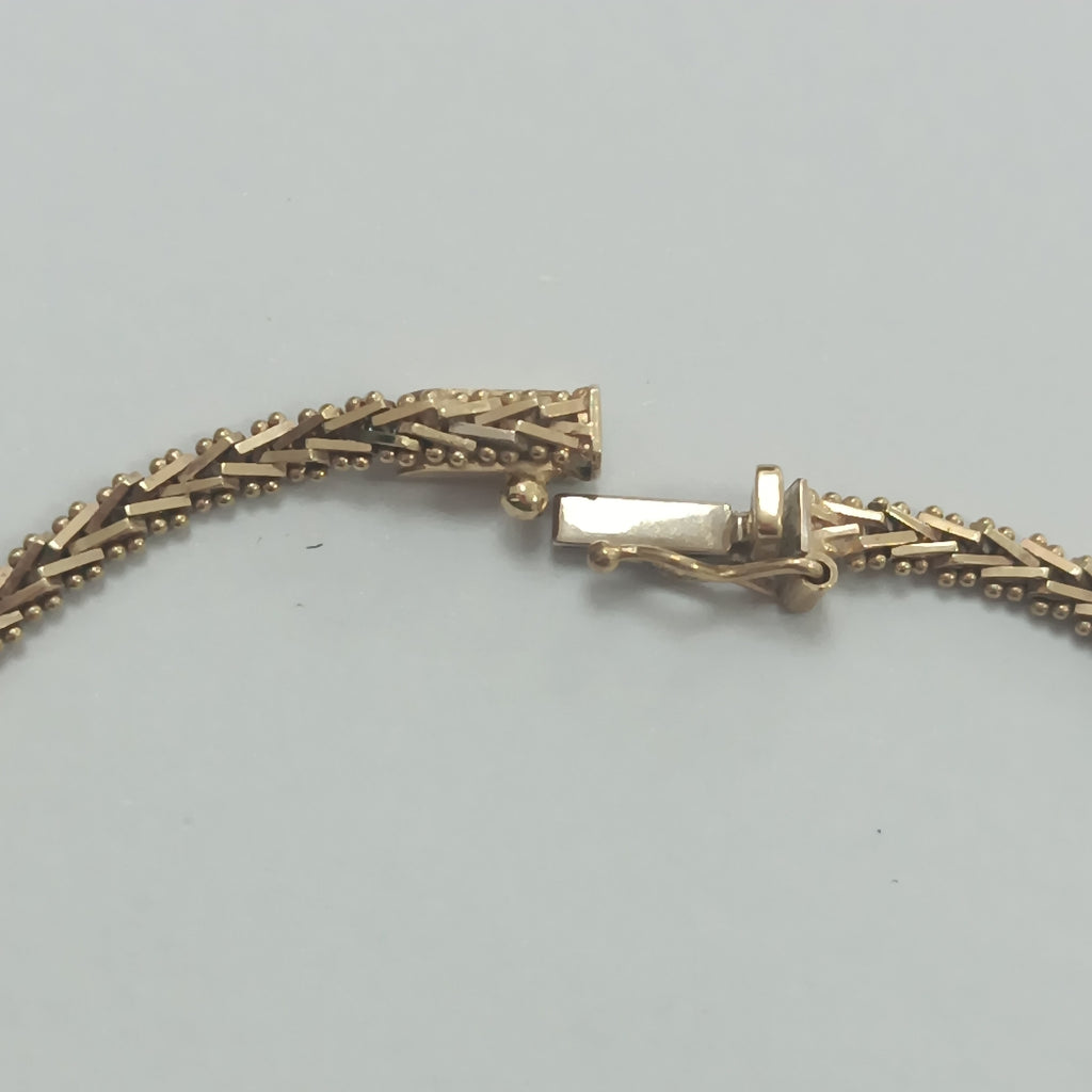 PULSERA ORO 14 K 6.6 GRMS (SEMINUEVO)