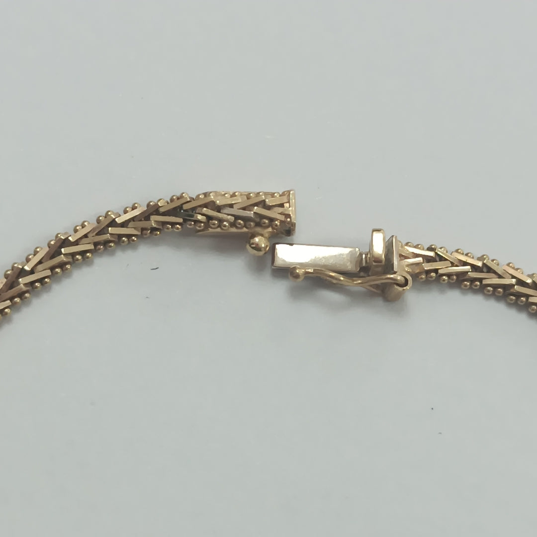 PULSERA ORO 14 K 6.6 GRMS (SEMINUEVO)