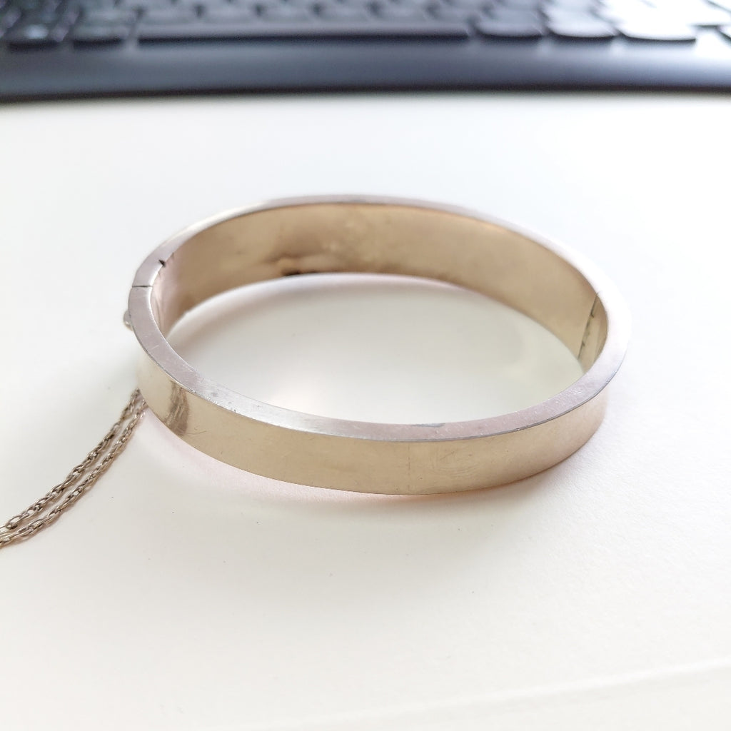 PULSERA RIGIDA ORO 8 K 24.8 GRMS (SEMINUEVO)