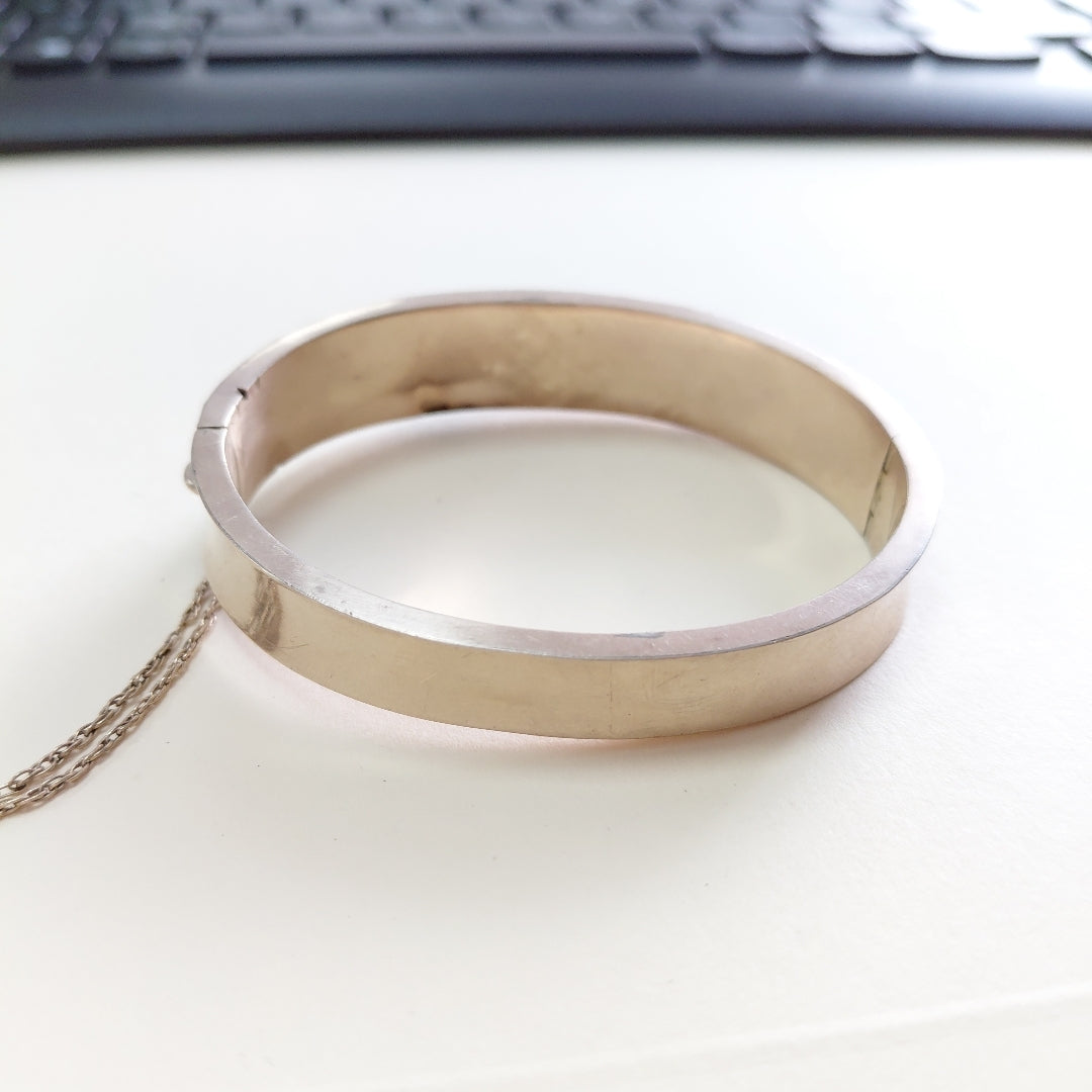 PULSERA RIGIDA ORO 8 K 24.8 GRMS (SEMINUEVO)