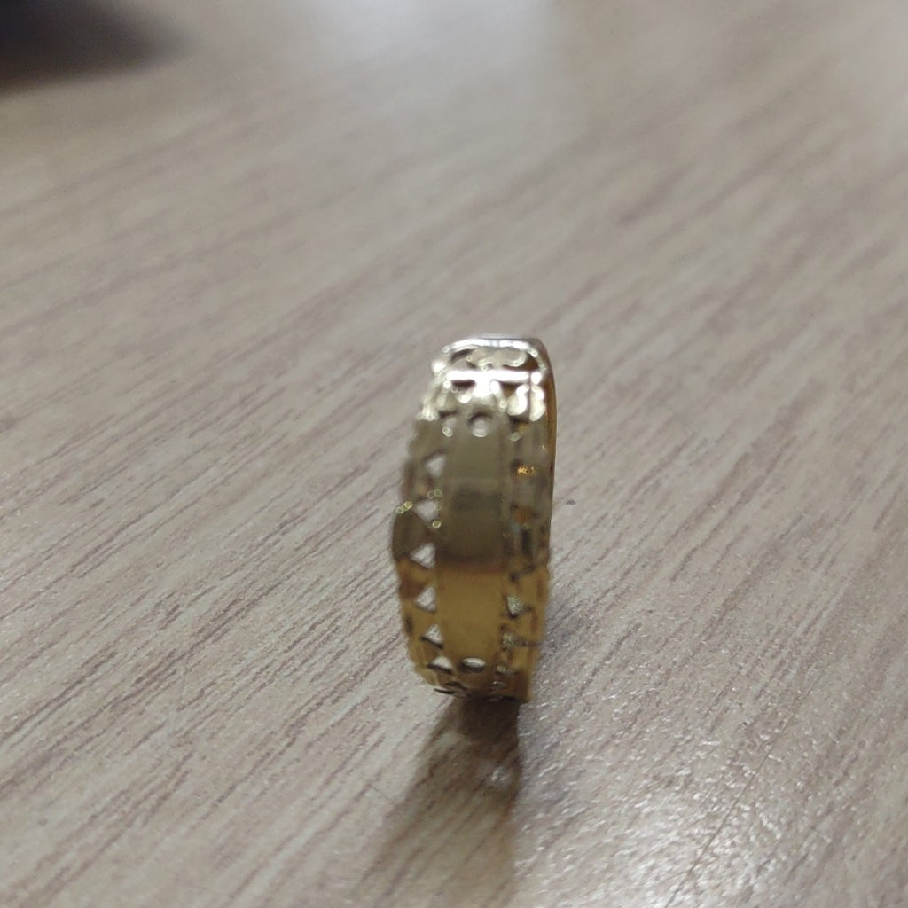 ANILLO ORO 14 K 1.3 GRMS (SEMINUEVO)