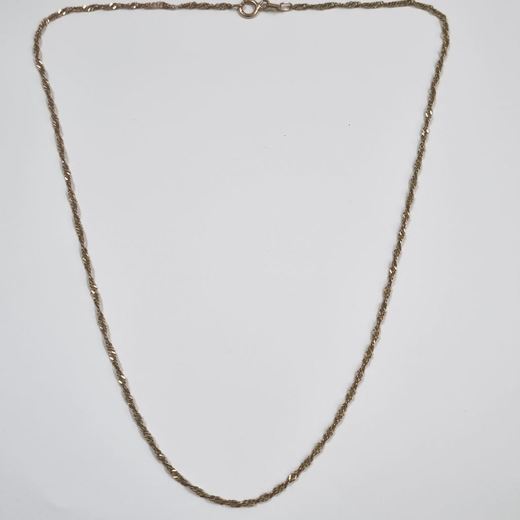 CADENA ORO 14 K 2,10 GRMS (SEMINUEVO)