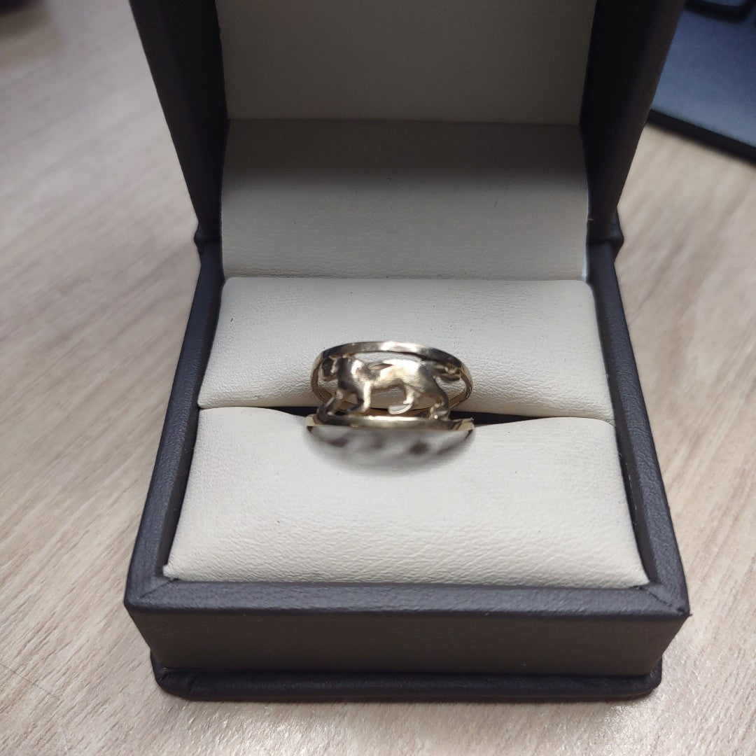 ANILLO ORO 10 K 1.5 GRMS (SEMINUEVO)
