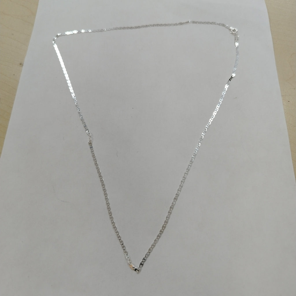 CADENA TEJIDO ESPEJO PLATA .925 60 CM 4.4 GR (NUEVO)