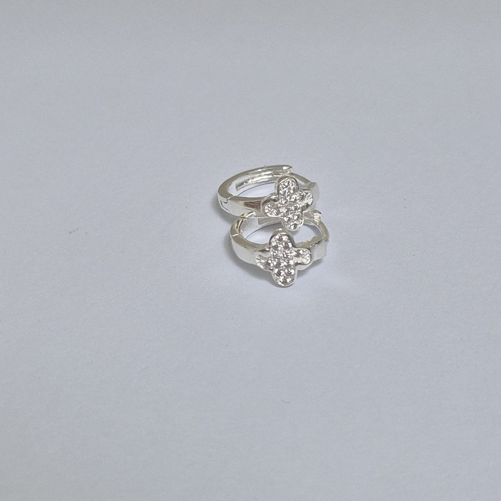ARRACADAS C/CIRCONIAS PLATA .925 1.9 GR (NUEVO)