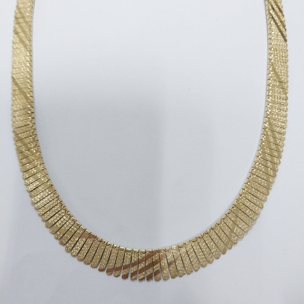 GARGANTILLA ORO 14 K 25.4 GRMS (SEMINUEVO)