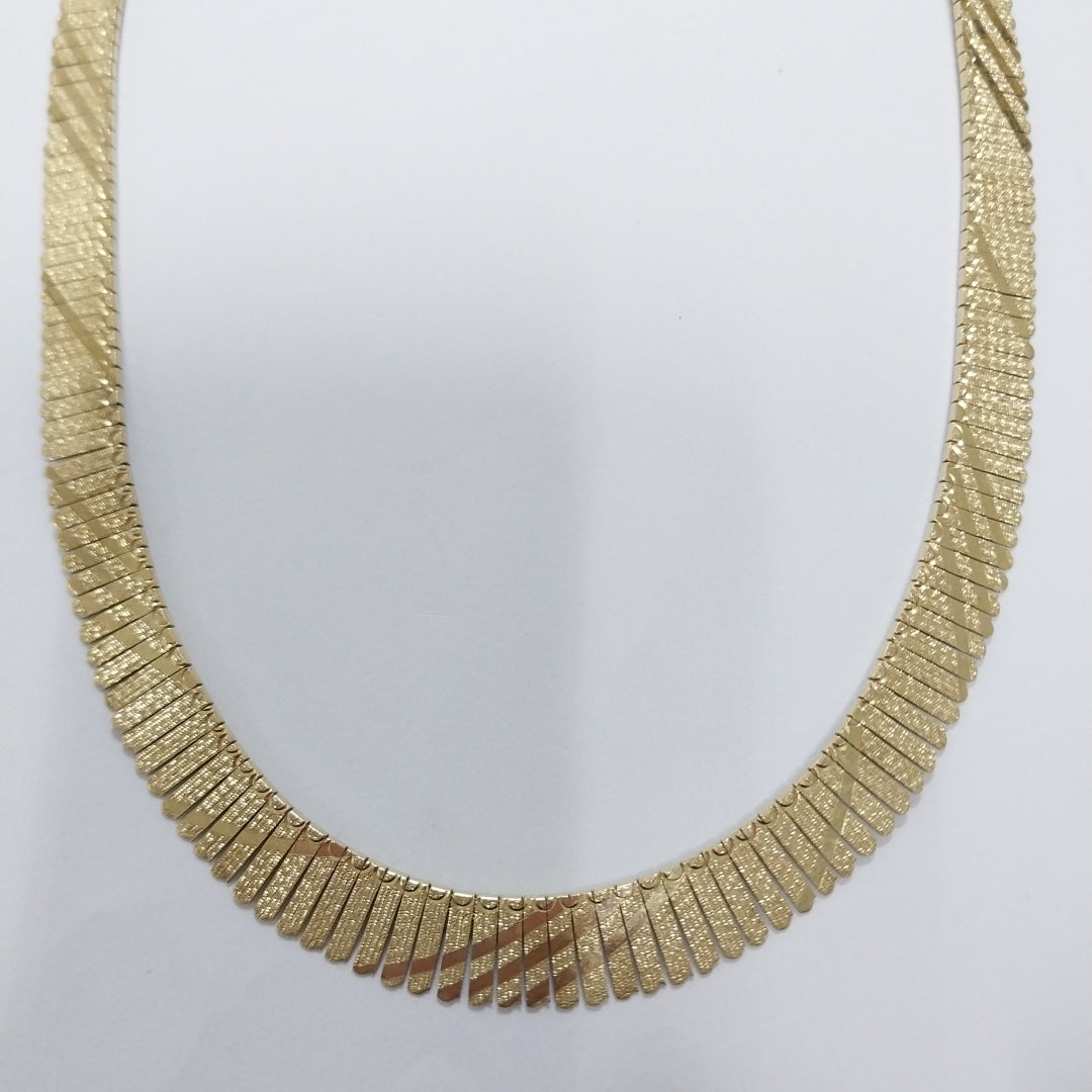 GARGANTILLA ORO 14 K 25.4 GRMS (SEMINUEVO)