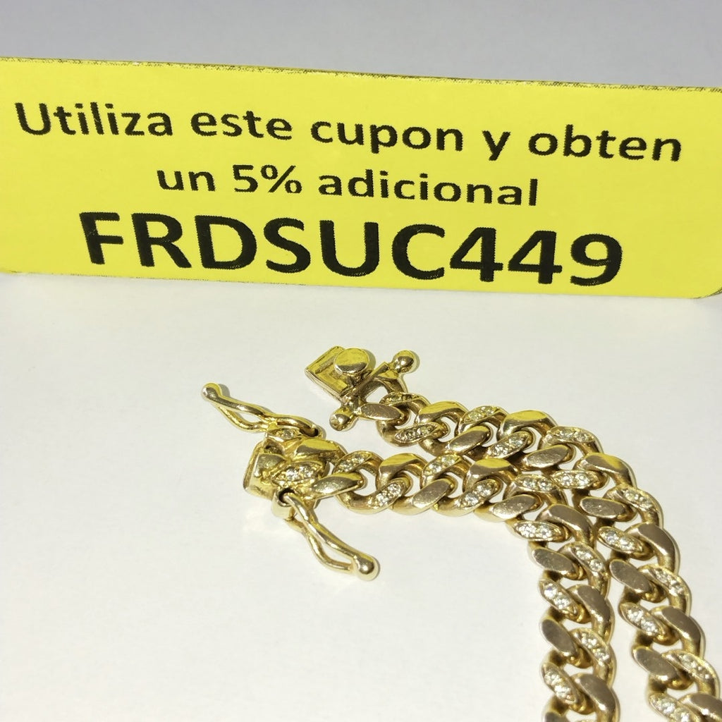 PULSERA ORO 14 K 19.6 GRMS (SEMINUEVO)