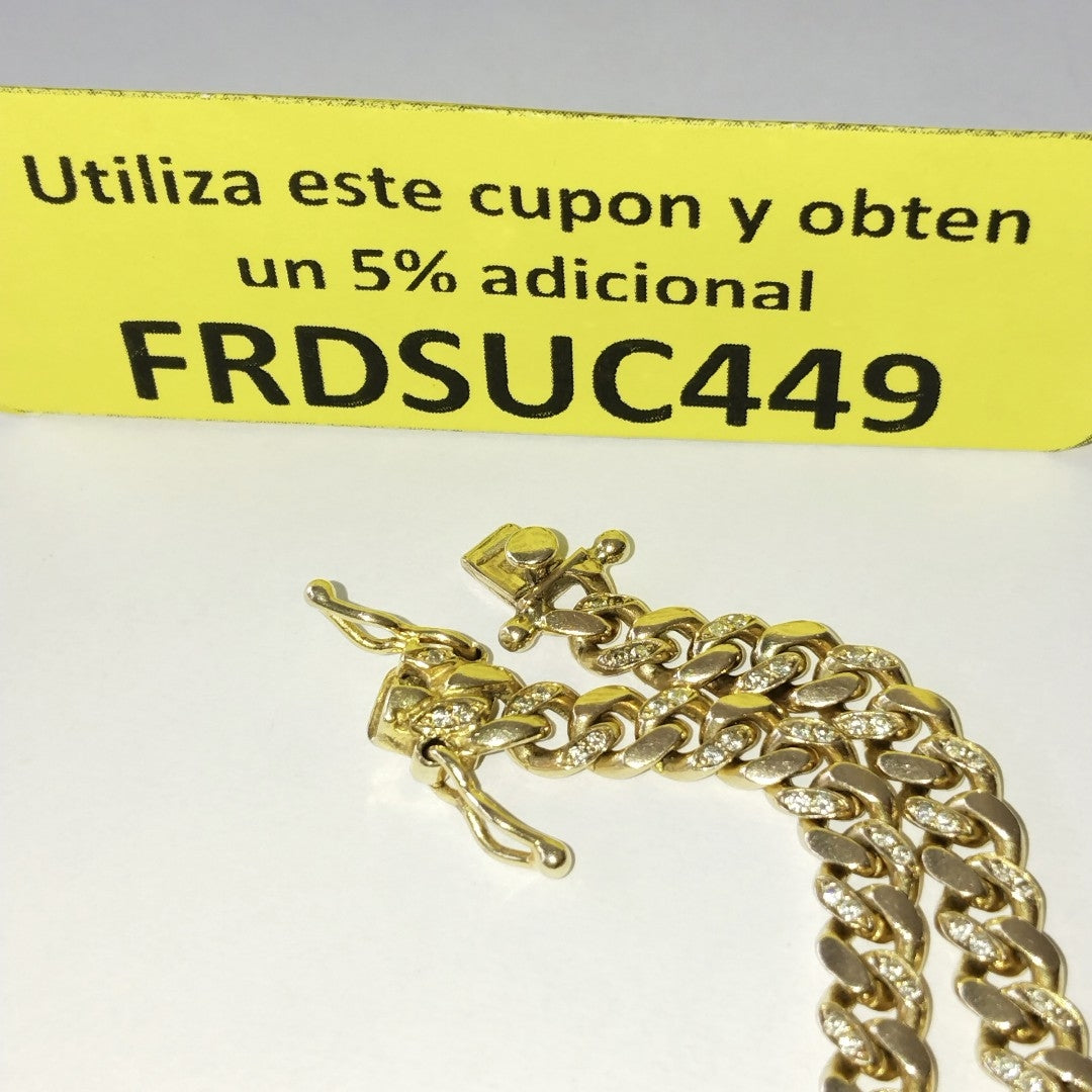 PULSERA ORO 14 K 19.6 GRMS (SEMINUEVO)