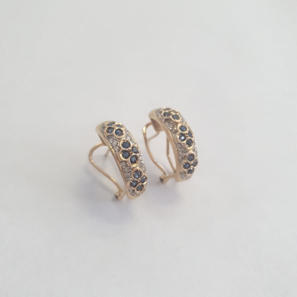 ARETES PAR ORO 14 K 4.9 GRMS (SEMINUEVO)