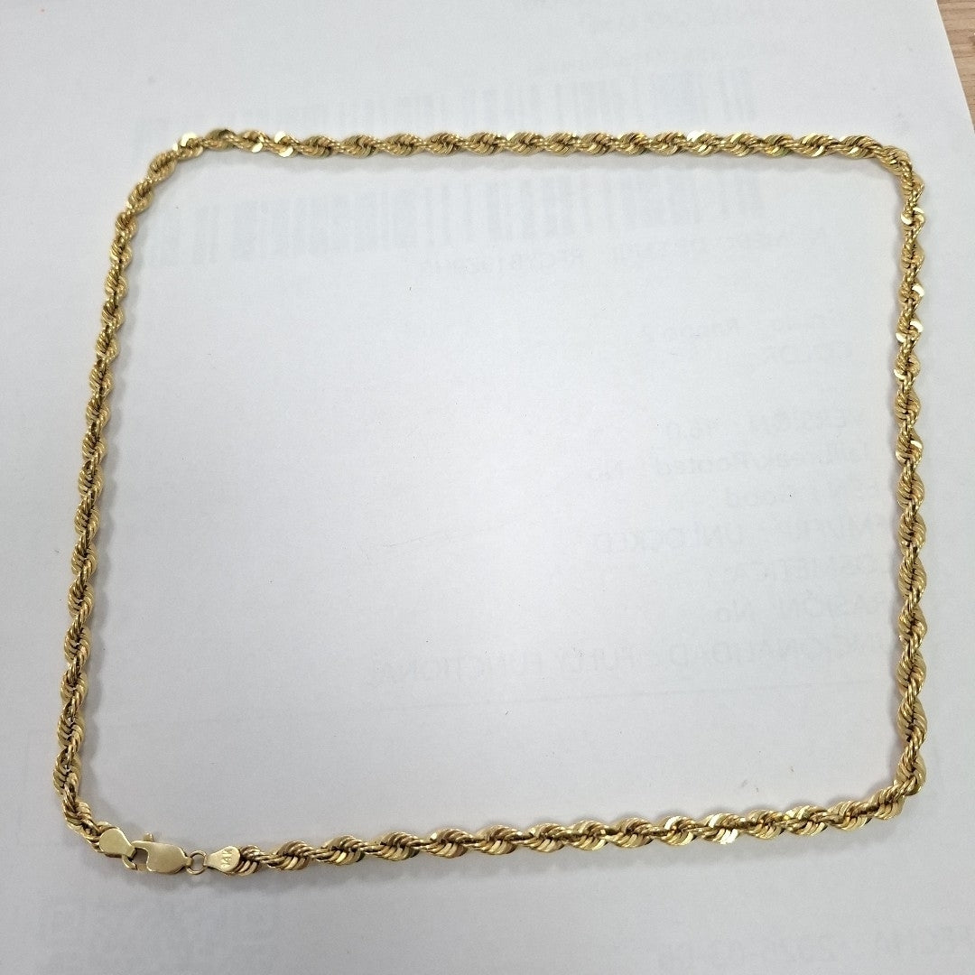 CADENA ORO 14 K 10,50 GRMS (SEMINUEVO)