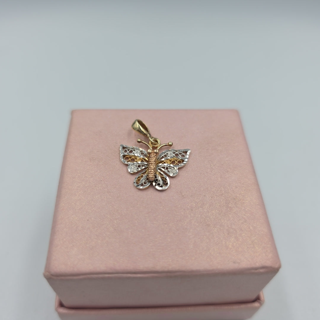 DIJE ORO, ORO COMBINADO 14 K 1.3 GRMS (SEMINUEVO)