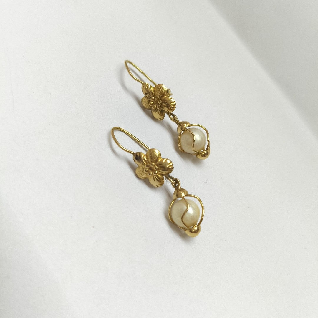 ARETES PAR ORO 16K 3,00 GRMS (SEMINUEVO)