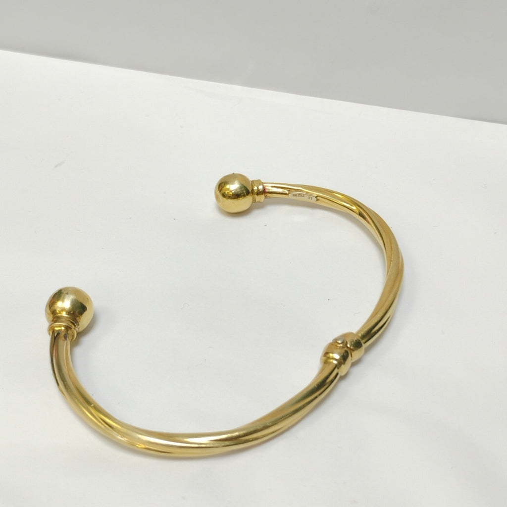 PULSERA RIGIDA ORO 14 K 10,20 GRMS (SEMINUEVO)