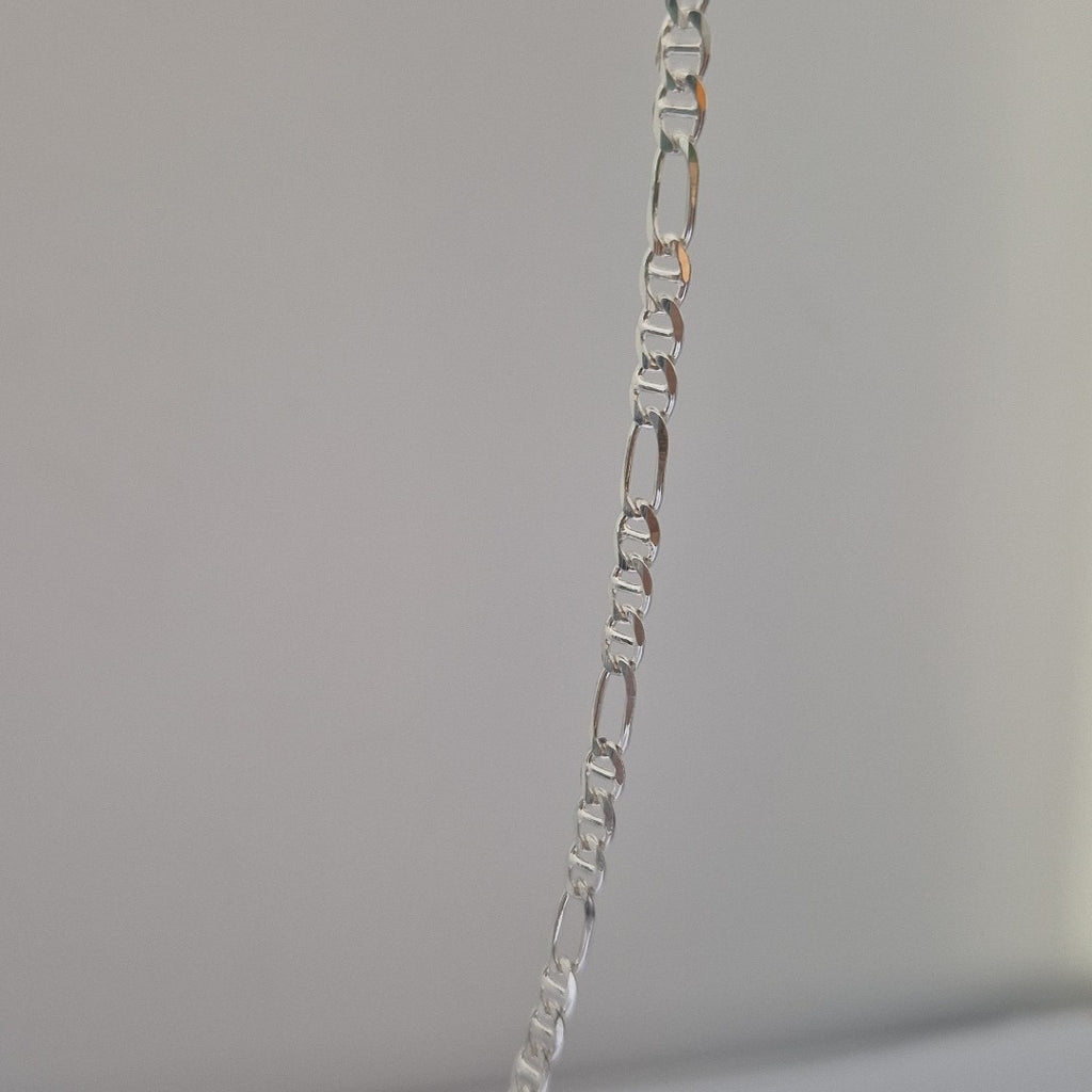 CADENA TEJIDO MARINERO PLATA .925 55 CM 8 GR (NUEVO)