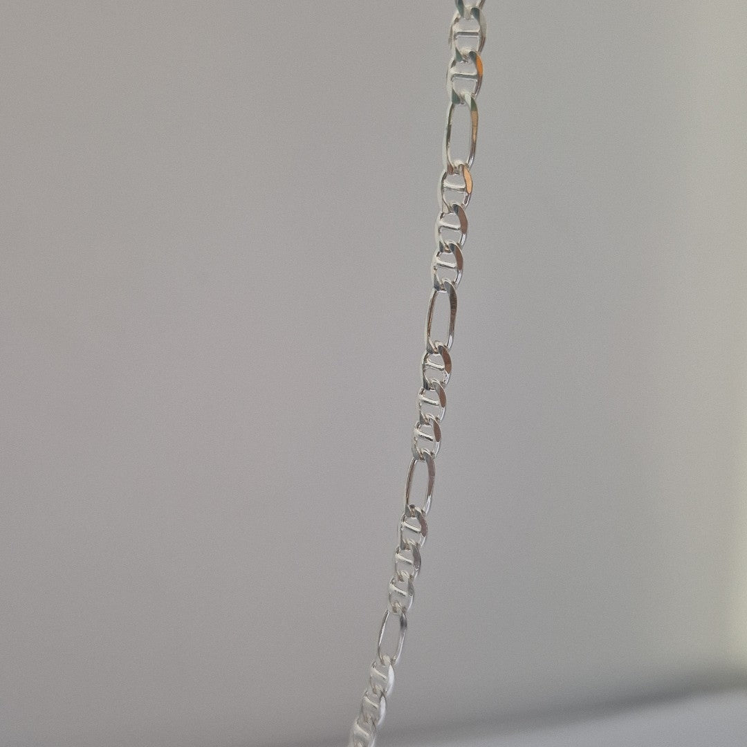 CADENA TEJIDO MARINERO PLATA .925 55 CM 8 GR (NUEVO)