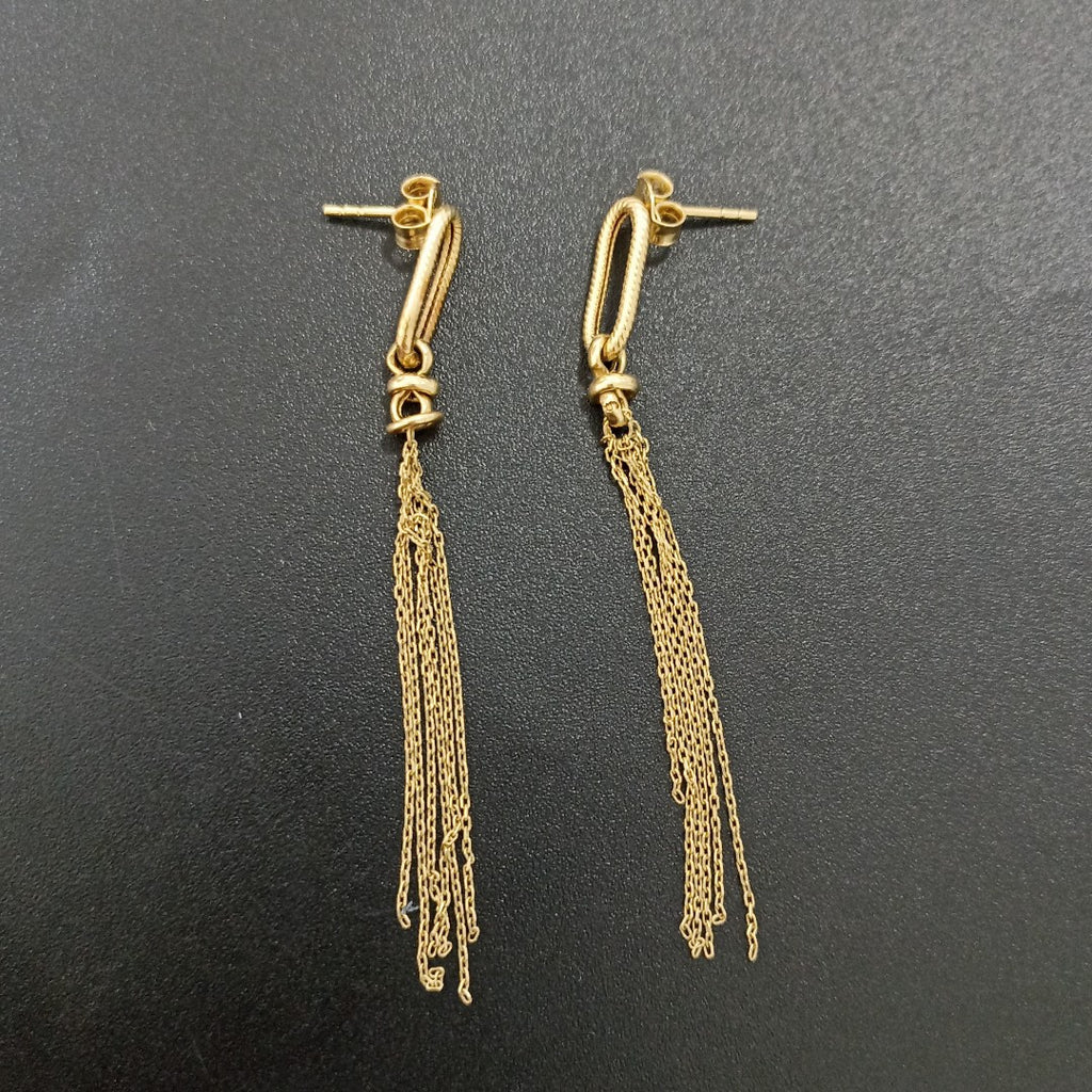 ARETES PAR,PULSERA ORO 14 K 2,30 GRMS (SEMINUEVO)
