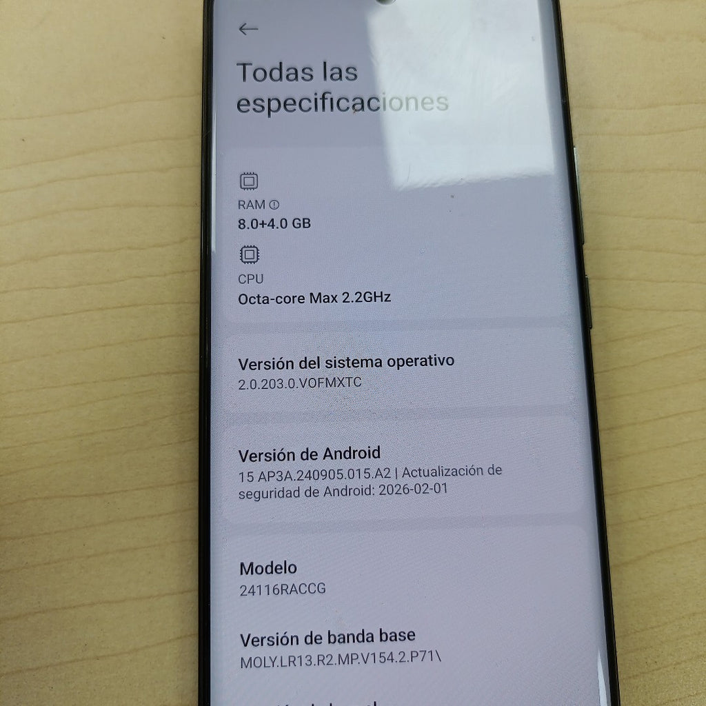 CELULAR XIAOMI REDMI NOTE 14 PRO 24116RACCG (2024) 256 GB 8 GB RAM (SEMINUEVO)