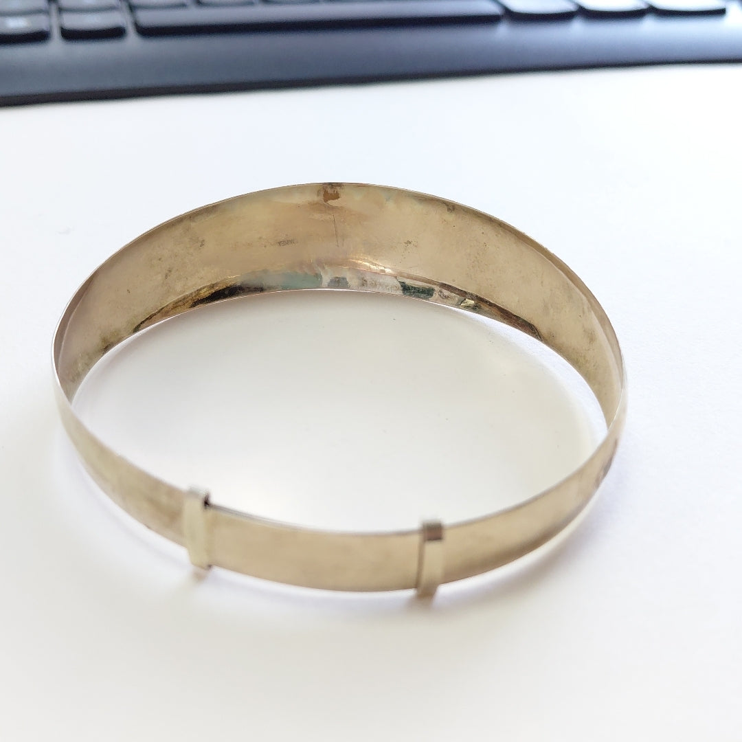 PULSERA RIGIDA ORO, ORO COMBINADO 8 K 12.2 GRMS (SEMINUEVO)