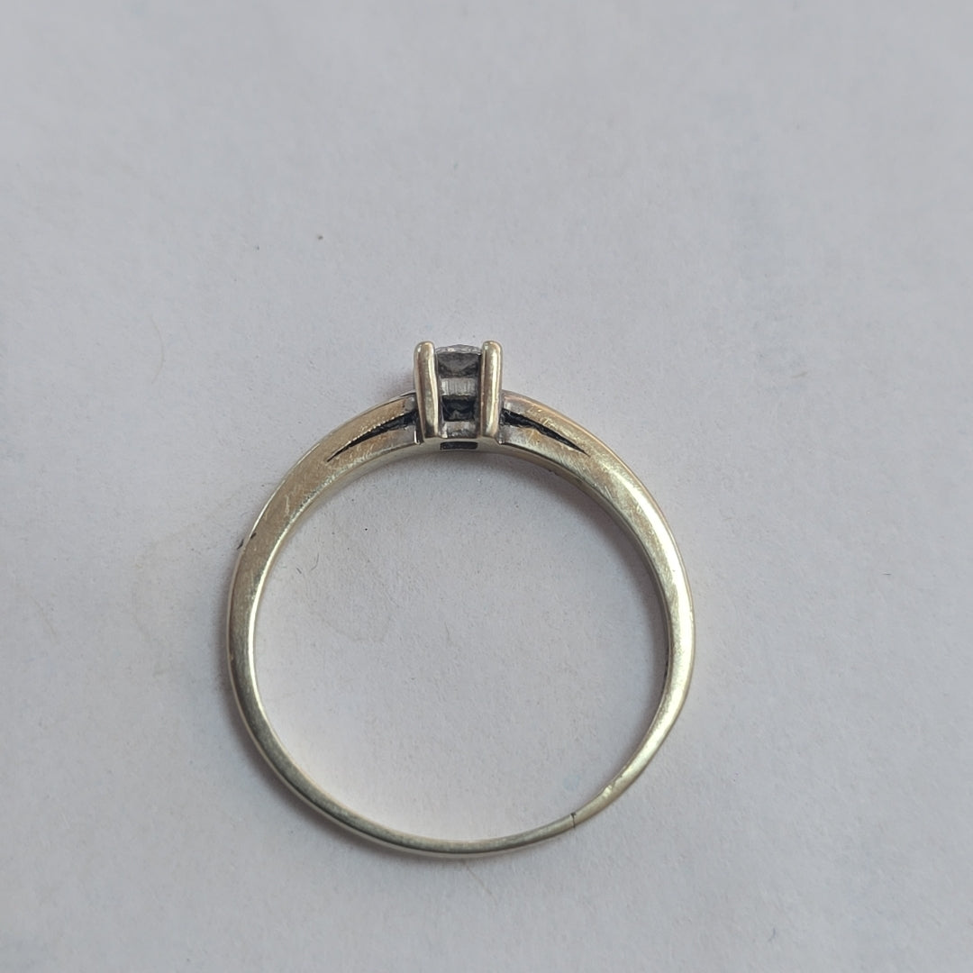 ANILLITO ORO BLANCO 14 K 1.7 GRMS (SEMINUEVO)