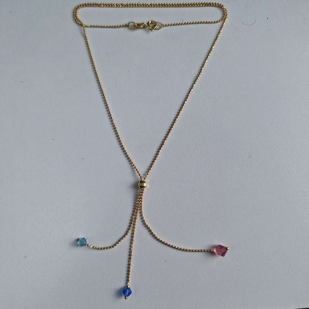 GARGANTILLA ORO 14 K 2.6 GRMS (SEMINUEVO)