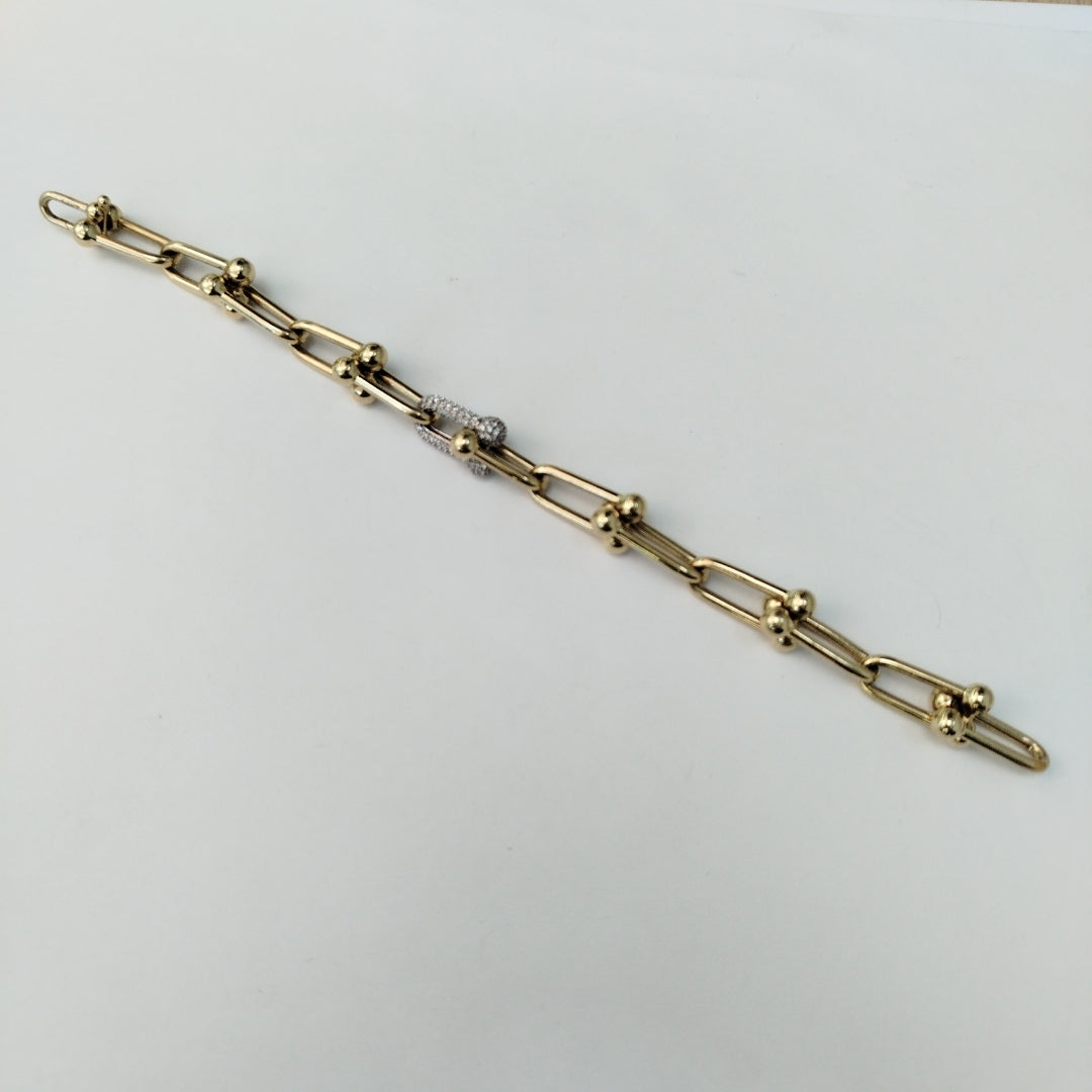 PULSERA ORO 14 K 12.7 GRMS (SEMINUEVO)