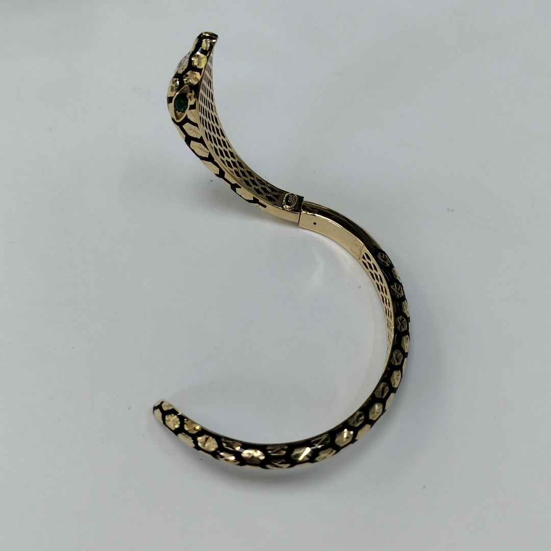 PULSERA RIGIDA ORO 14 K 17.9 GRMS (SEMINUEVO)