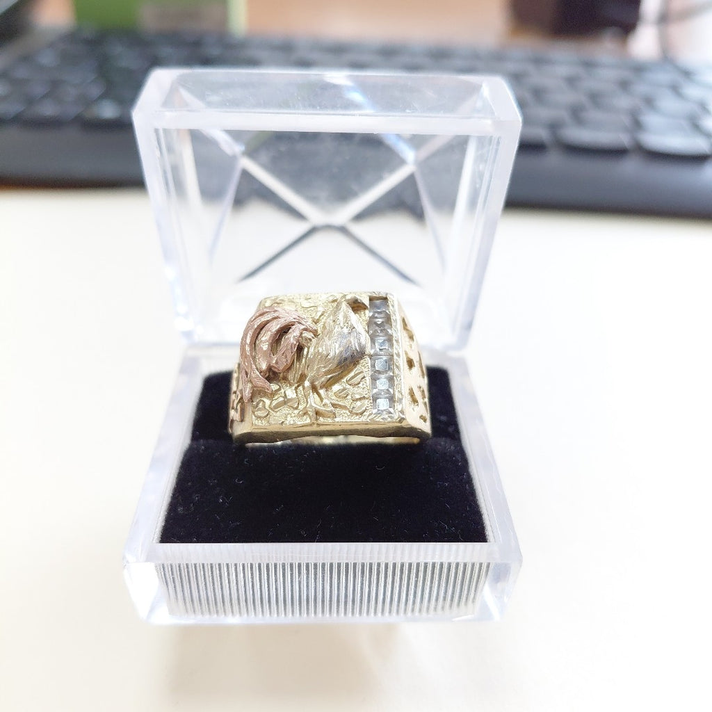 ANILLO ORO 10 K 9.7 GRMS (SEMINUEVO)