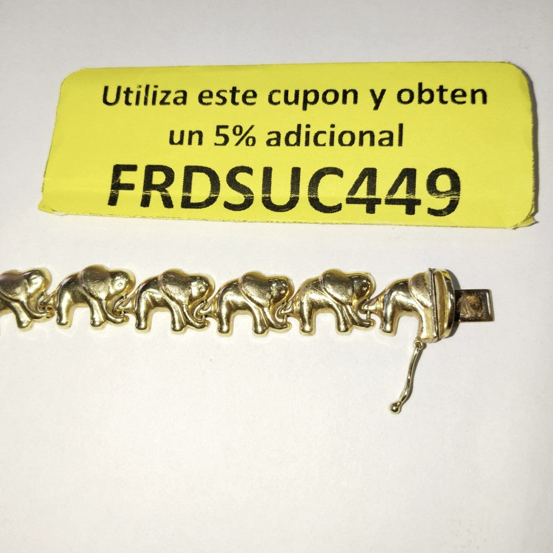 PULSERA ORO 14 K 12.3 GRMS (SEMINUEVO)