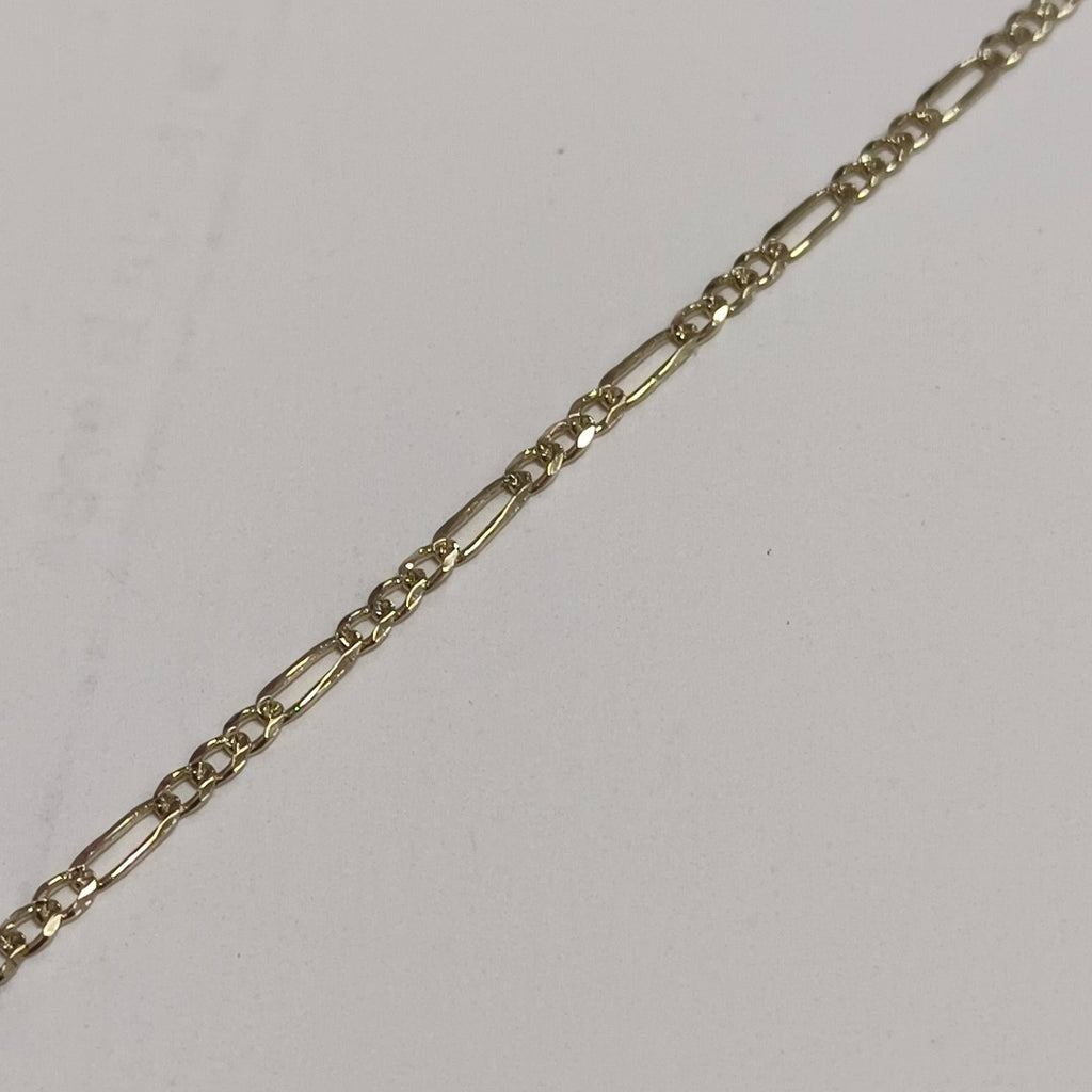 CADENAS 3X1 ORO 14K 55 CM 4 GR (NUEVO)