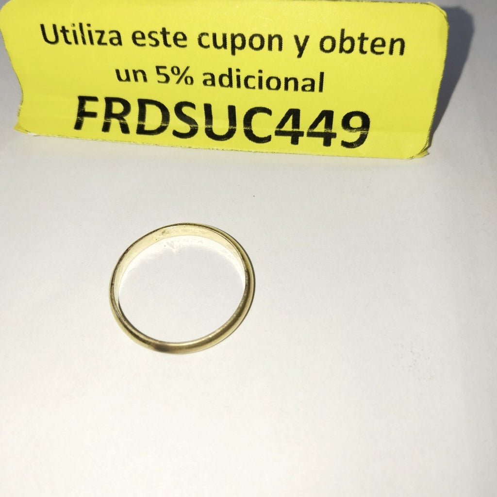 ARGOLLA ORO 10 K 2.6 GRMS (SEMINUEVO)