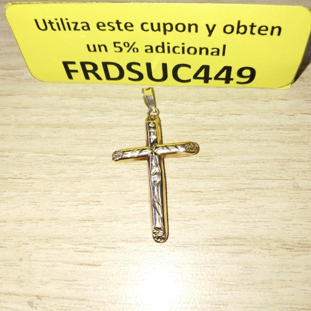 CRUZ, DIJE ORO 10 K 1.3 GRMS (SEMINUEVO)