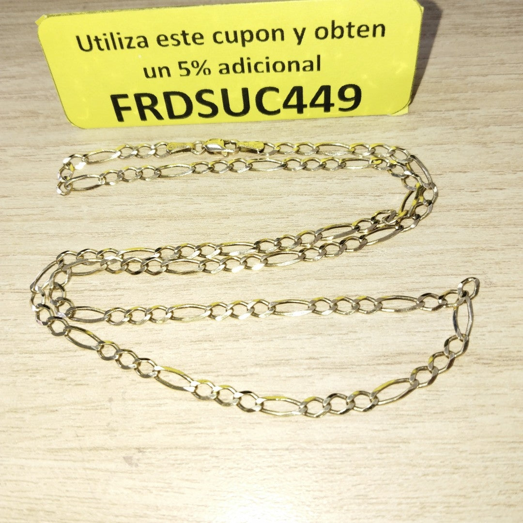 CADENA ORO 10 K 7.2 GRMS (SEMINUEVO)