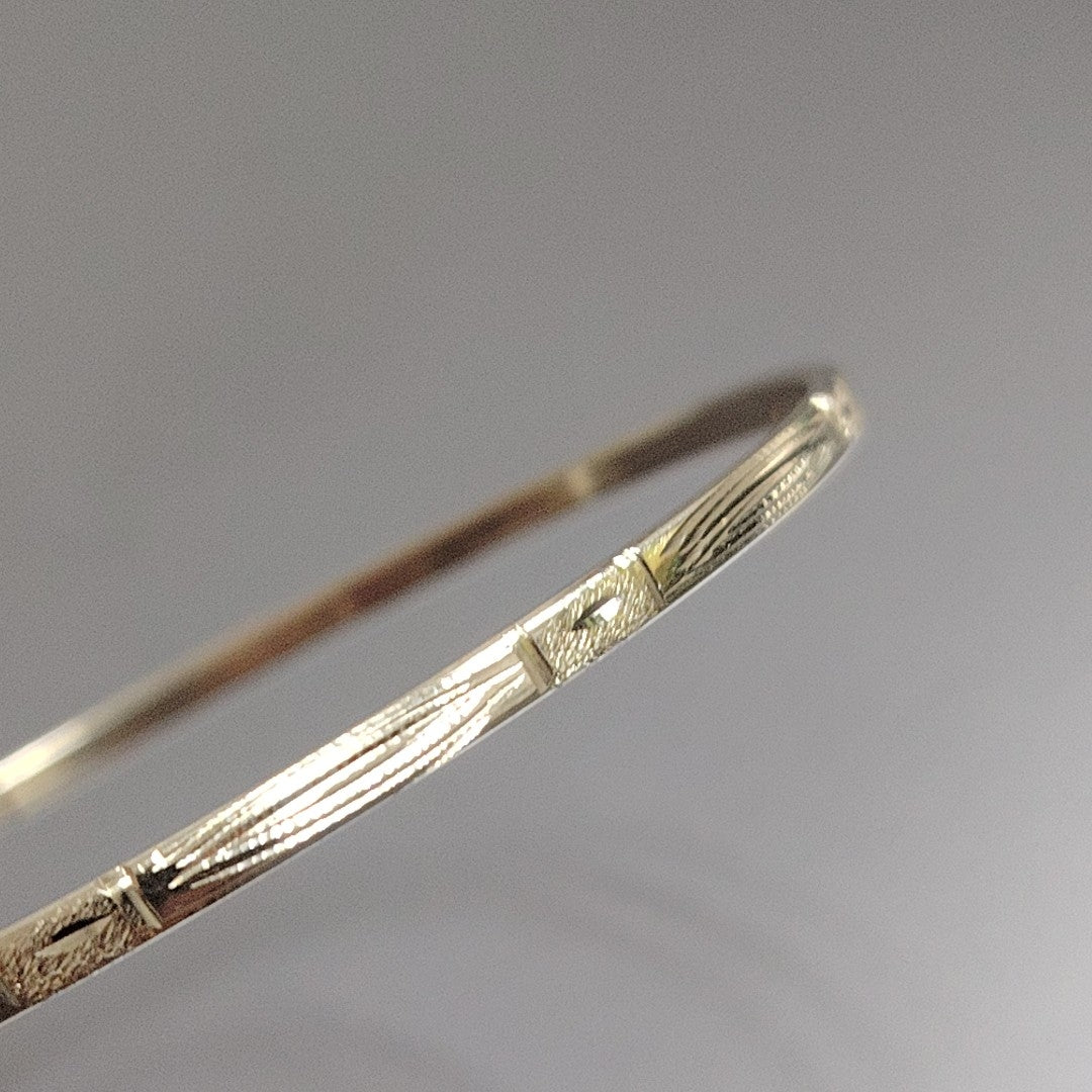 PULSERA, PULSERA RIGIDA ORO 10 K 4 GRMS (SEMINUEVO)