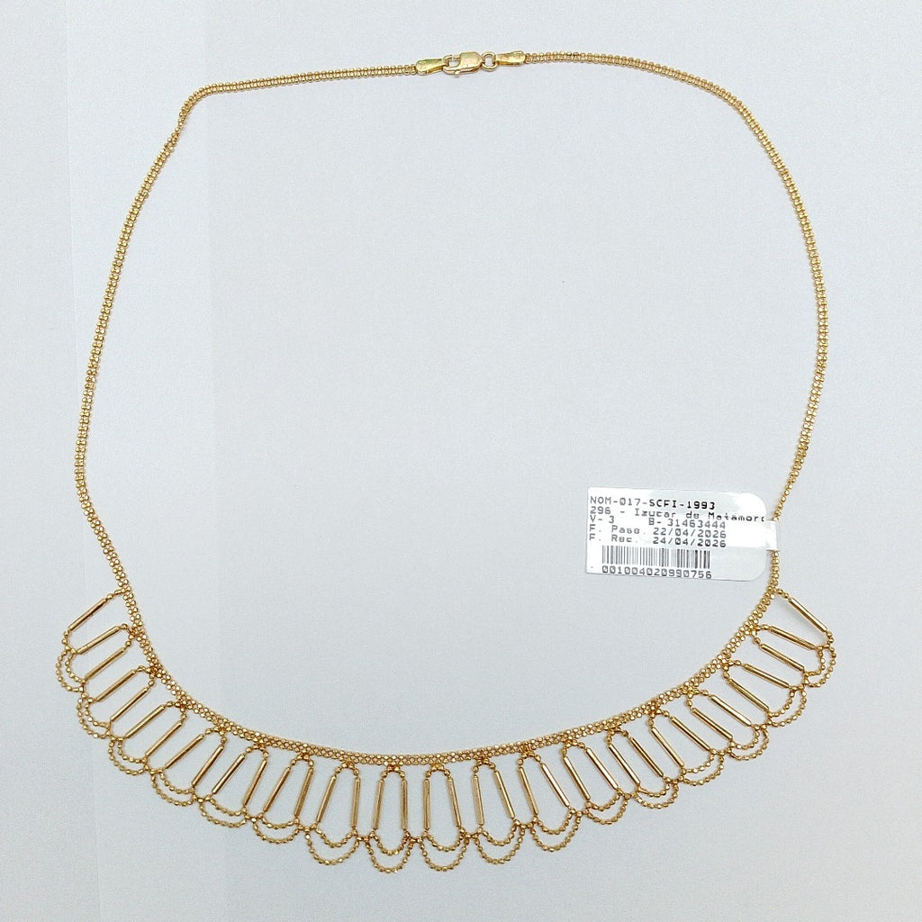 GARGANTILLA ORO 14 K 7.4 GRMS (SEMINUEVO)
