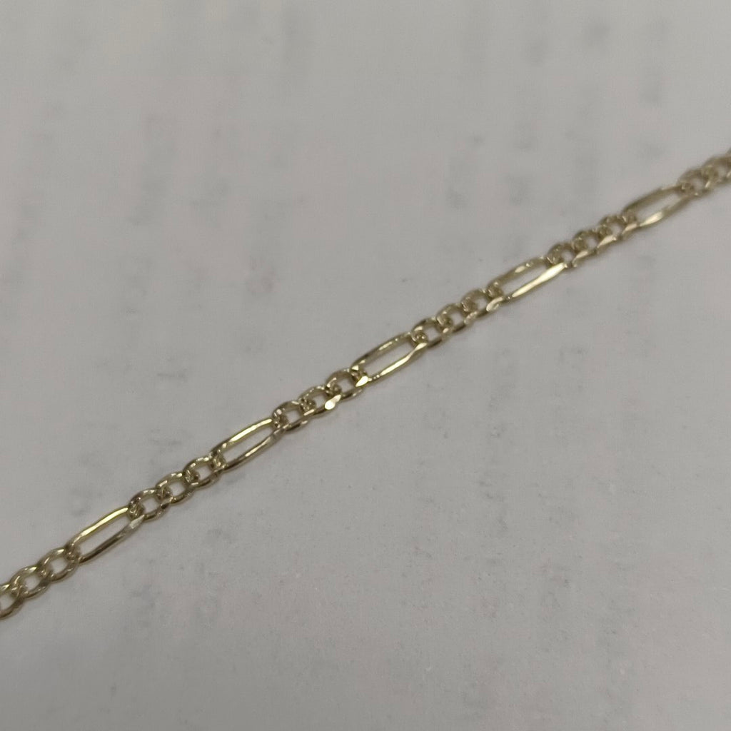 PULSERAS BARBADA ORO 14K 21 CM 1.7 GR (NUEVO)