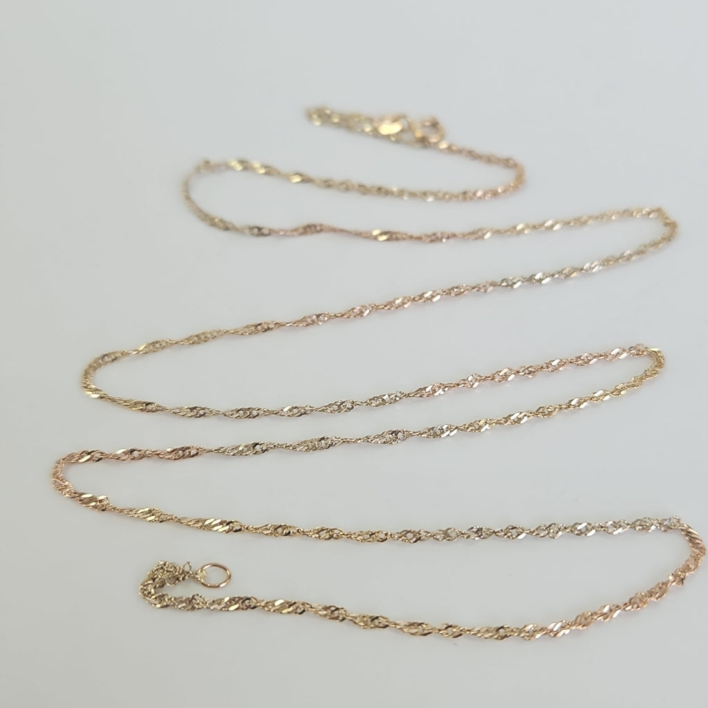 CADENA ORO 14 K 2.1 GRMS (SEMINUEVO)
