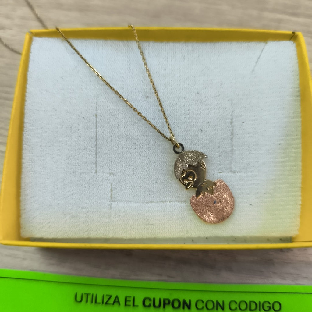CADENA, DIJE ORO 14 K 3.4 GRMS (SEMINUEVO)