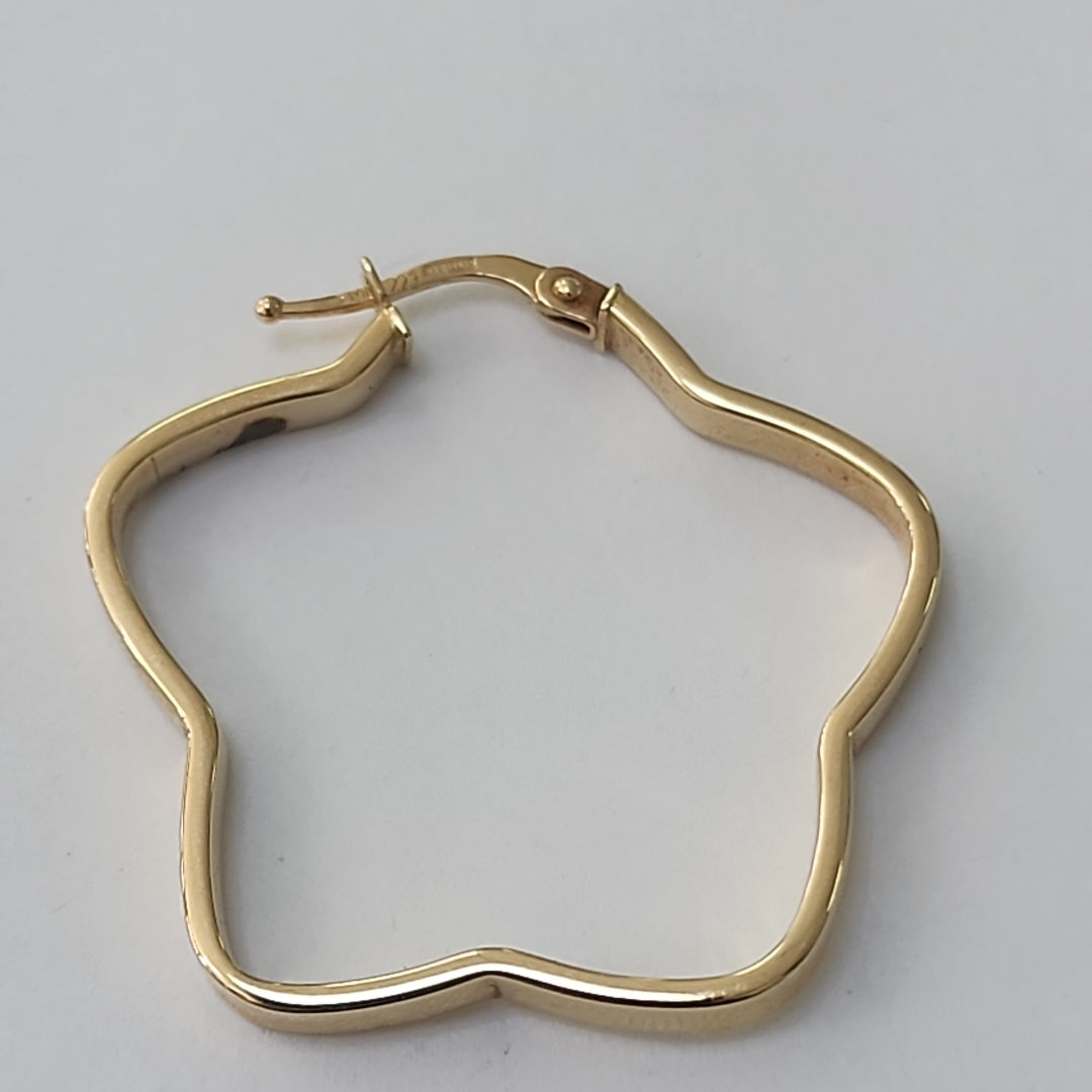 ARRACADAS PAR ORO 14 K 2,20 GRMS (SEMINUEVO)