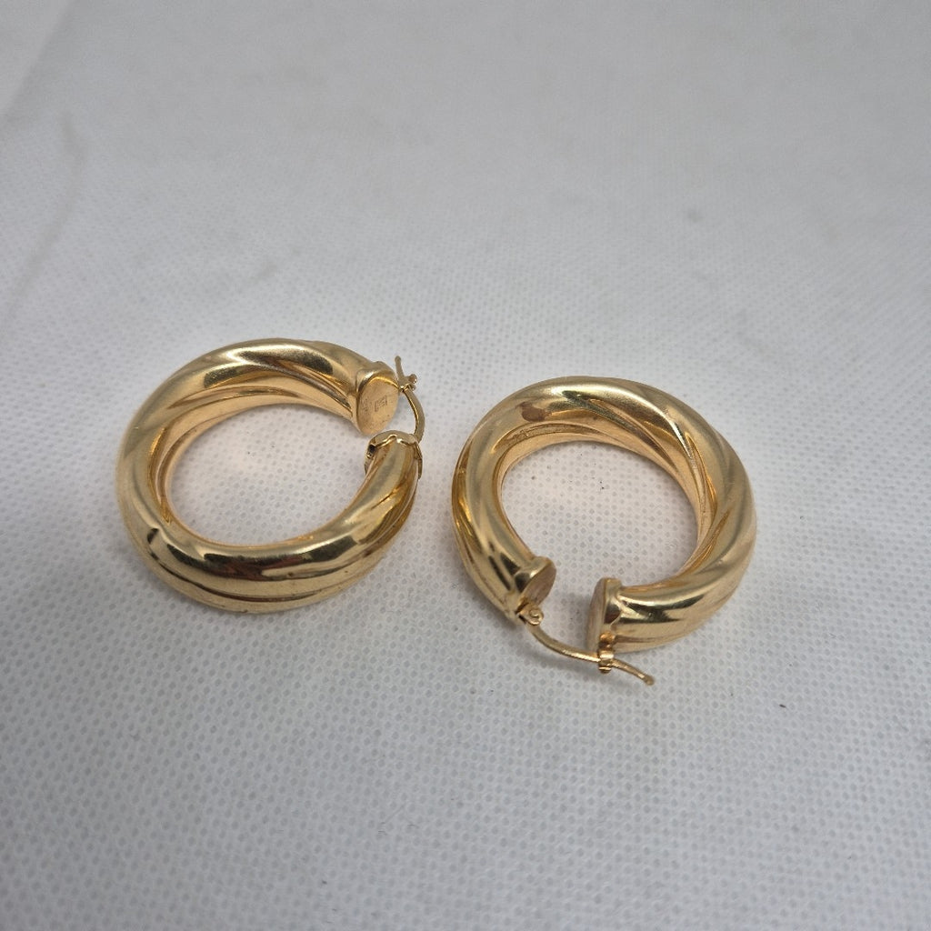 ARRACADAS PAR ORO 14 K 13.3 GRMS (SEMINUEVO)