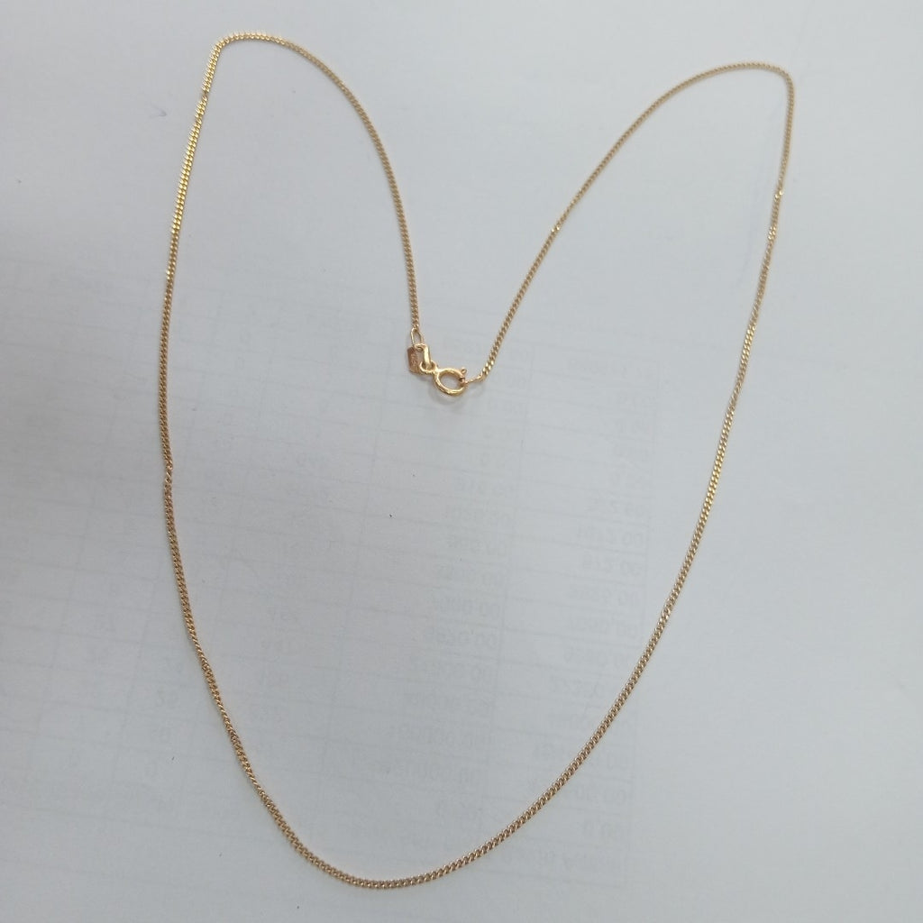 CADENA ORO 14 K 1,70 GRMS (SEMINUEVO)