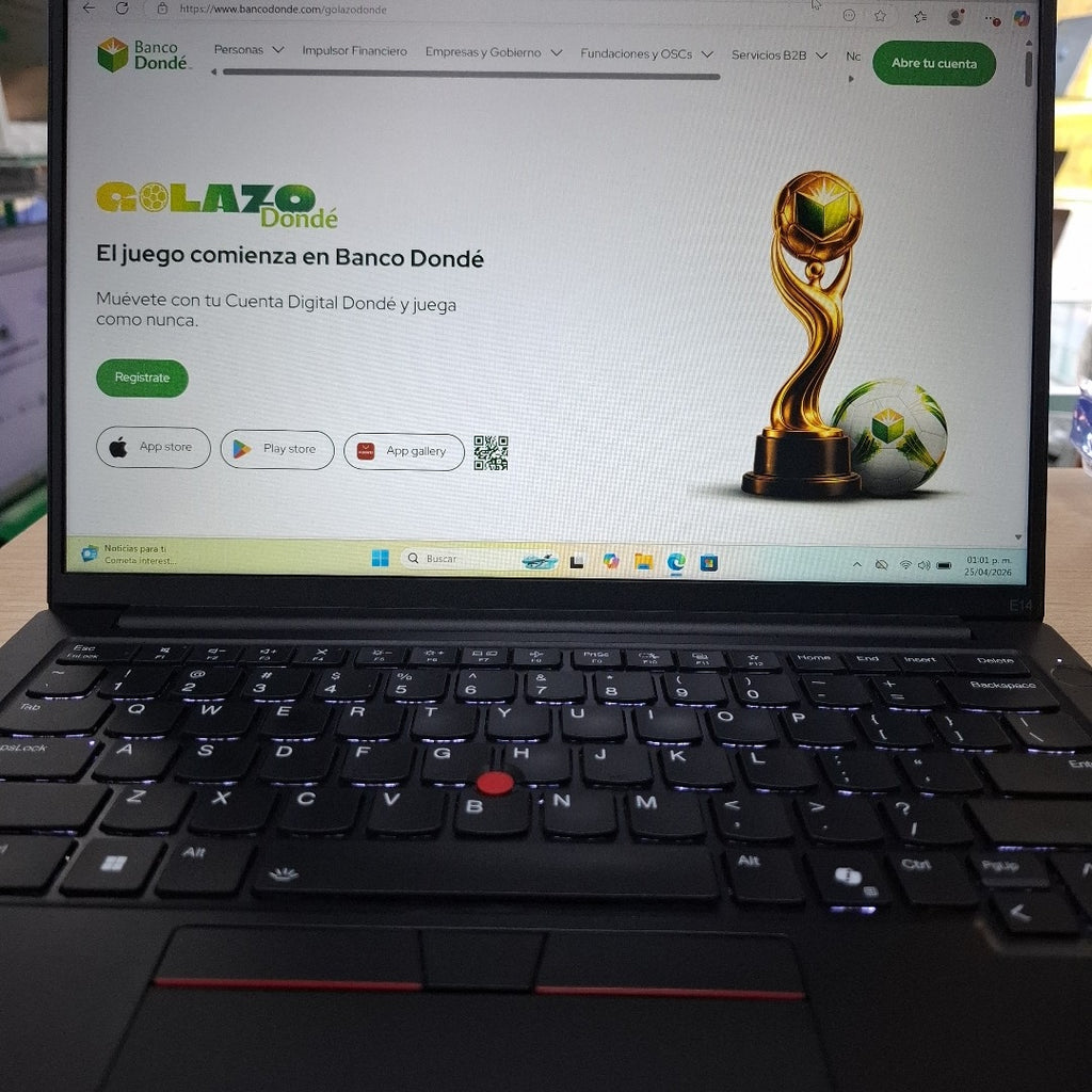 LAPTOP LENOVO THINKPAD E14 GEN 6 (2024) 512 GB SSD 16 GB RAM (SEMINUEVO)