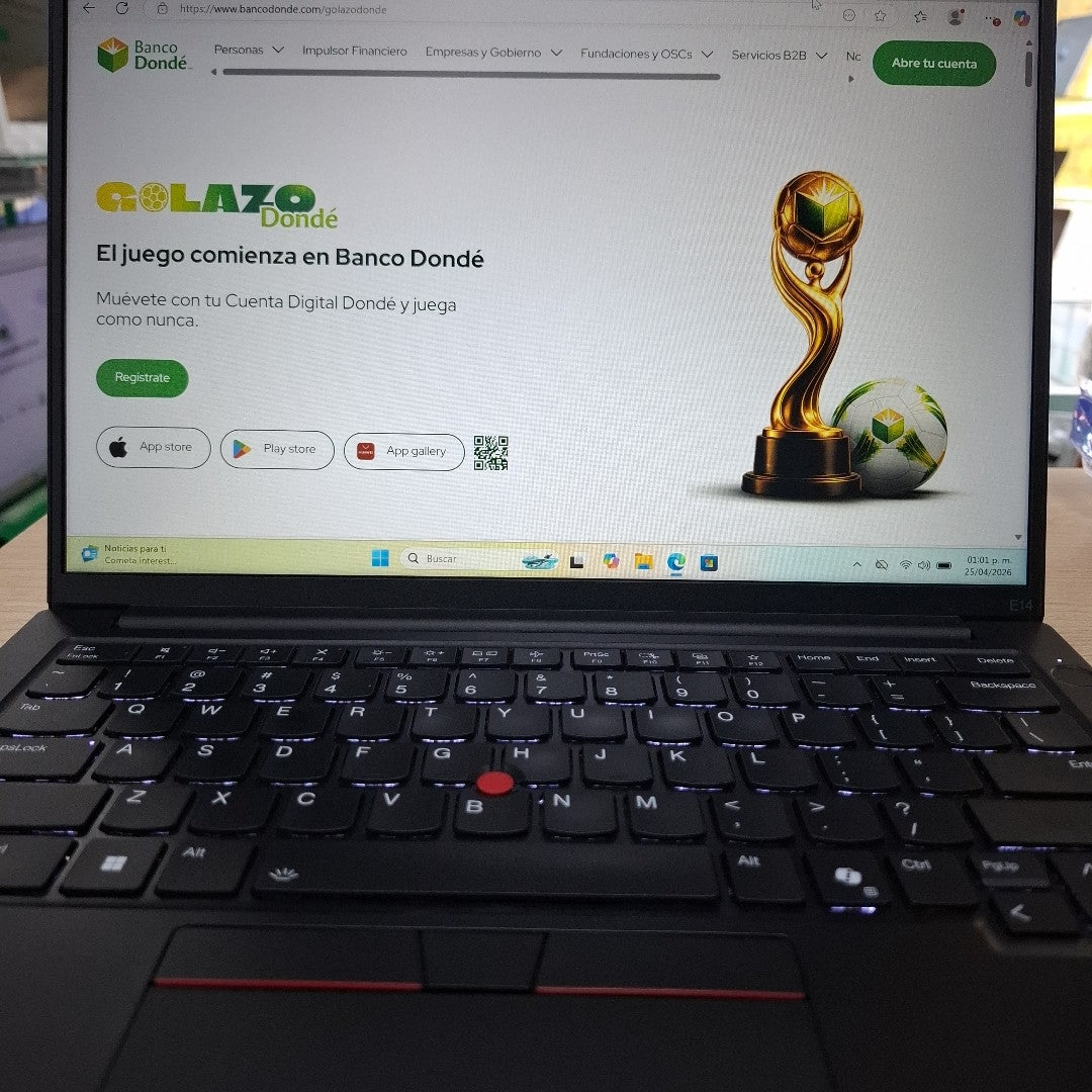 LAPTOP LENOVO THINKPAD E14 GEN 6 (2024) 512 GB SSD 16 GB RAM (SEMINUEVO)