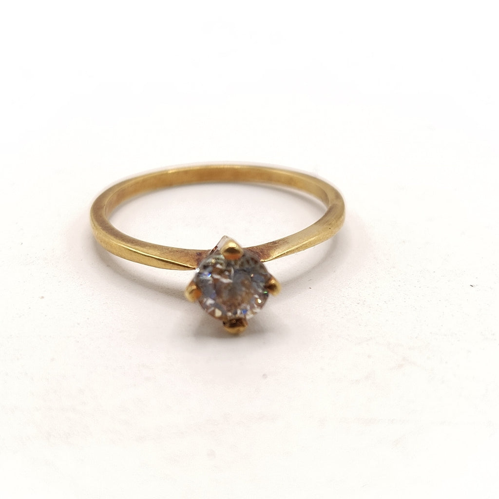 ANILLO ORO 10 K 1,80 GRMS (SEMINUEVO)