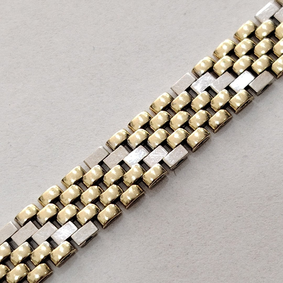 PULSERA ORO, ORO COMBINADO 14 K 12.1 GRMS (SEMINUEVO)