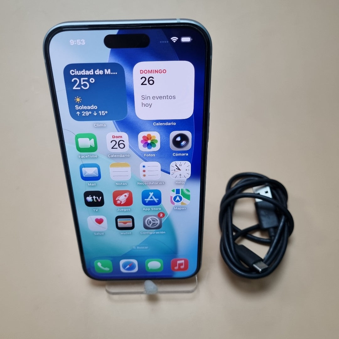 CELULAR APPLE IPHONE 15 PLUS A3093 (2023) 128 GB 6 GB RAM (SEMINUEVO)