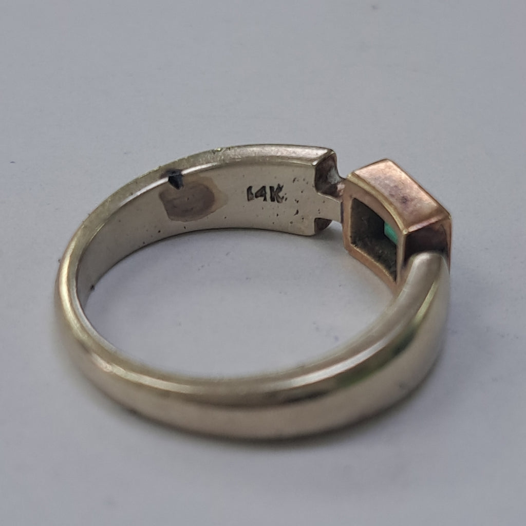 ANILLITO ORO BLANCO 14 K 5,10 GRMS (SEMINUEVO)